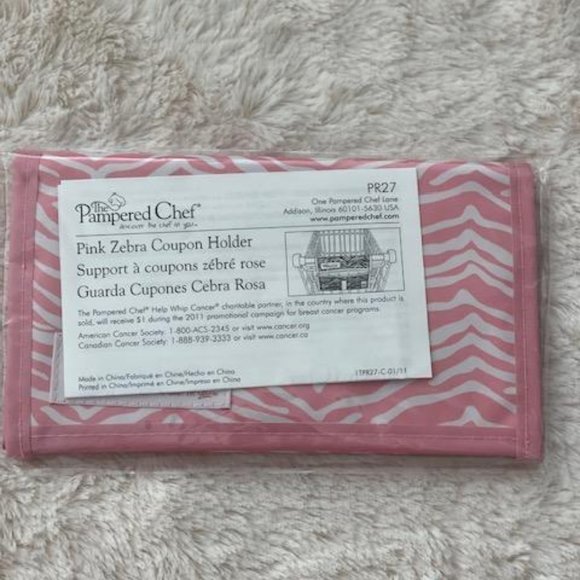 Pampered Chef Coupon Holder. New